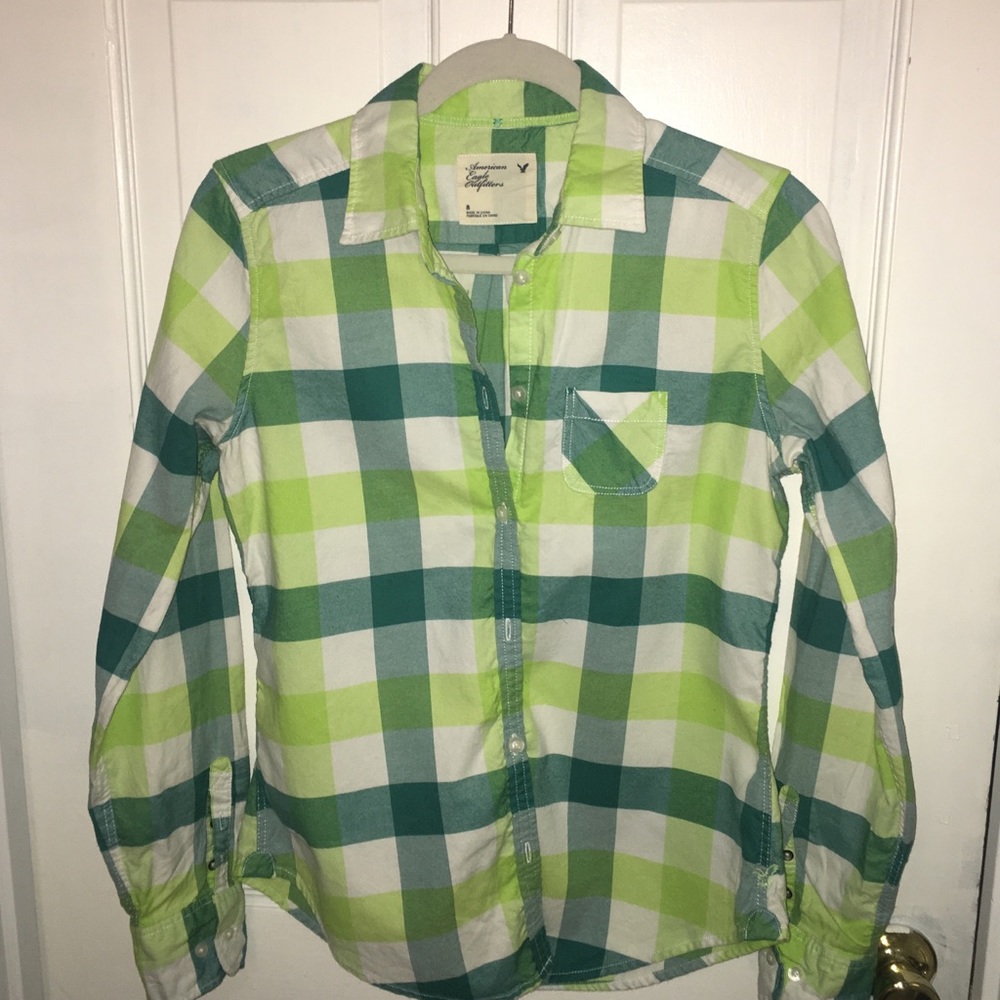 Ladies American Eagle Button Down